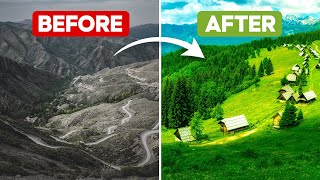 HOW Romania Turns Its Mountains into Green Hills