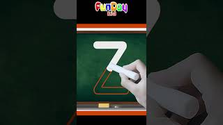 How to Write Letter Z - Teaching Writing ABC for Preschool  Toddlers & Kids - FunDay Kid