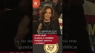 ¿Por qué Kamala Harris perdió apoyo latino?