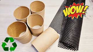 SUPER ORGANIZER IDEA WITH CARDBOARD ROLLS AND CARPET ANTI-SLIP! ♻😍