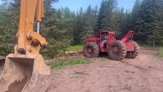 Timberjack 230 skidder with 353 Detroit diesel