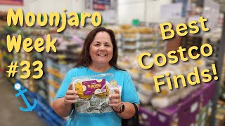 BEST COSTCO FINDS for WEIGHT LOSS! MOUNJARO/ZEPBOUND WEEK #33 & HRT WEEK #6 LIVE Q & A