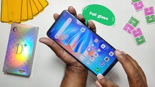 Tecno Spark 6 Full Glass Protector Setup || Best Tempered Glass Protector In Tenco Mobile