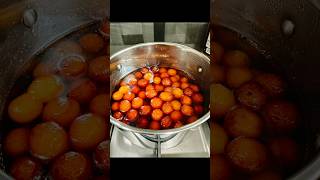 Weekend sweet - Quick Mini Gulab Jamun recipe 😋 Soft and tasty #sweet #shorts