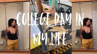 college day in my life | classes, studying + erin condren unboxing