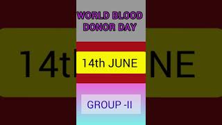 worldblooddonorday#TGPSC