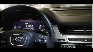 2017 - 2019 Audi Q7 OIL CHANGE PART 3 (INTERVAL RESET)