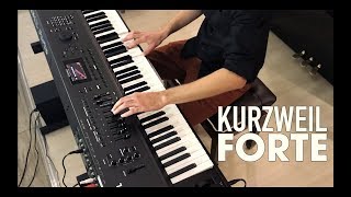 Цифровое пианино Kurzweil Forte - обзор