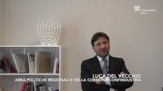 Luca Del Vecchio Area Politiche Regionali e della Coesione Confindustria