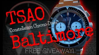 TSAO Baltimore Constellation - Best Microbrand Chronograph Dive Watch