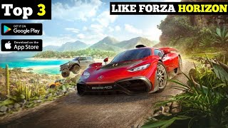 Top 3 open world game like Forza Horizon | best open world games for android high graphics ||