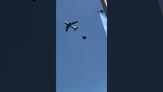 F-35 air to air refueling with KC-135 at EAA ArVenture #osh24 #aviation #f35 ￼