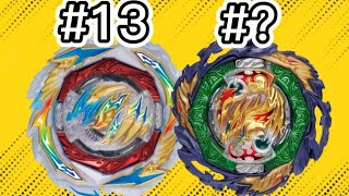 DB/BU Beyblades Ranked (By You!)