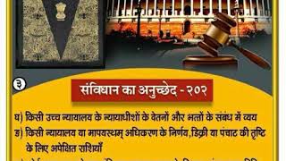 भारत का संविधान अनुच्छेद-202 क्या है। What is Article-202 of Indian Constitution in Hindi (Part-3)