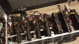 12x rx5700 Asus b250 mining expert. Walka z wiatrakami i tracę cierpliwość. Część 1/3