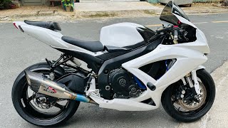 Suzuki GSXR750 chính chủ full đồ chơi xịn giá chỉ 1xxtr, bao chạy 299km/h