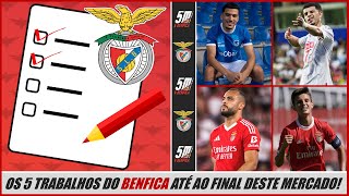 🦅 Benfica 2024-25 ● Os trabalhos do Benfica até ao final do mercado de transferências! 🦅