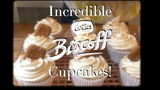 HOW TO MAKE BISCOFF CUPCAKES! #biscoff #cupcakes