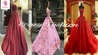 Latest Princess Red Pink Wedding Dress | Latest Designer Bridal Dress collection