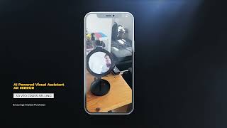 GEENEE AI 5" ROUND AR VTO RETAIL MIRROR