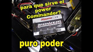 que es un power commander y para que sirve