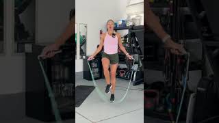 Part 3 of workout, using my Crossrope and Dope Ropes 4mm PVC and weights