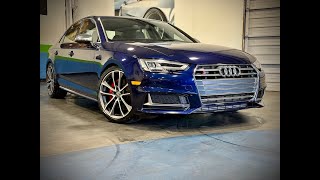 2018 AUDI S4 PREMIUM PLUS SEDAN WALKAROUND AND REVS!