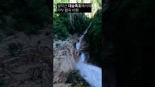 [설악산 대승폭포]-내려갈 수 없는 계곡아래로 내려가봤습니다