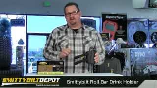 Smittybilt Roll Bar Mounted Drink Holders