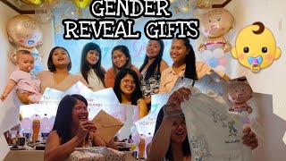 OPENING GENDER REVEAL GIFTS 🎁/*THANK YOU* FRIEND'S /GRACE Cholewinski FAM❤