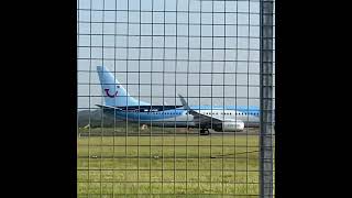 TUI Airways Boeing B737-800 departing to Palma de Mallorca from Luton 💙✈️