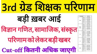 3rd Grade level 2 SST Final Result cut-off 🤩 3rd grade level 2 Math Sanskrit Final result Upen yadav