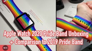 Apple Watch 2020 Pride Band Unboxing + Comparison to 2019 Pride Band