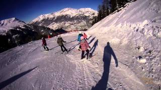 Christmas 2014 Skiing Valfrejus