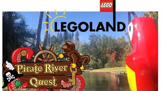 LEGOLAND FLORIDA PIRATE RIVER QUEST FRONT ROW POV! NEW! 200 MIN WAIT!