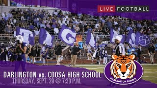 Darlington Tigers Football vs. Coosa