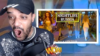 The Gaze Trap Nightlife Moscow, Beautiful Russian Girls, Walk City Tour DZ REACTION