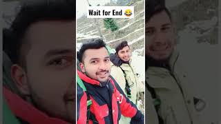 Zipline #kullu #kullumanali #shorts #funny #waitforend #trending #snowfall #adventuretime #fallout