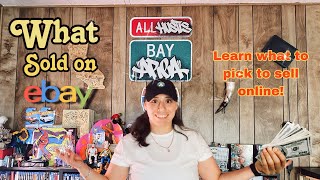 What Sold on EBay Learn what to Find to Sell Online For a profit Fulltime Reseller