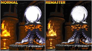 Hexen Deathkings of the Dark Citadel All Cutscenes Endings Remaster Comparison