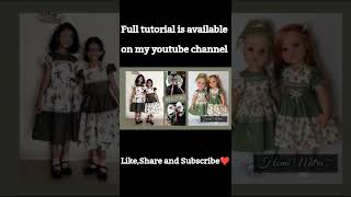 #homemitra #sewing #sewingtutorial #dresses #dressesforgirls #stitching #sew #dressesforkids#shorts