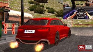 Ovilex Driving School Sim: Audi RS6 fast driving | Full HD Gameplay Ultra Graphics