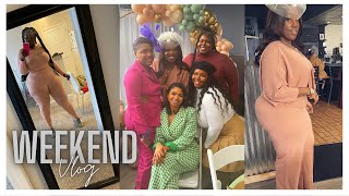 Weekend Vlog | Birthday Tea Party | HJ Weave Beauty | Tom Ford Perfume | Mini Target Haul | Quiara B