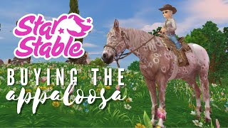 Buying The New Appaloosa + Rope Halters in Star Stable!