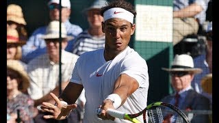 Rafael Nadal continues Wimbledon preparations with exhibition victory over Matthew Ebden