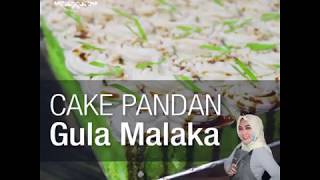 Resep Kue CAKE PANDAN GULA MALAKA - Cara membuat Cake Pandan Gula Malaka by Lindawaty