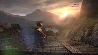 64 Players Castle Assault on Mountain Peek - Chivalry Medieval Warfare