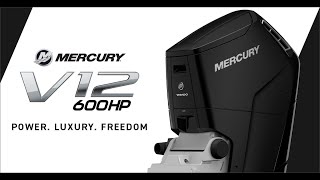 Mercury's New Verado V-12 600HP Outboard