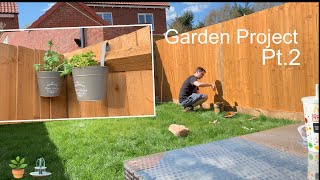 GARDEN PROJECT Pt.2 Unbelievable transformation!!