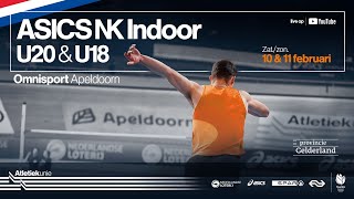 ASICS NK Indoor U20/U18 2024 - Dag 2